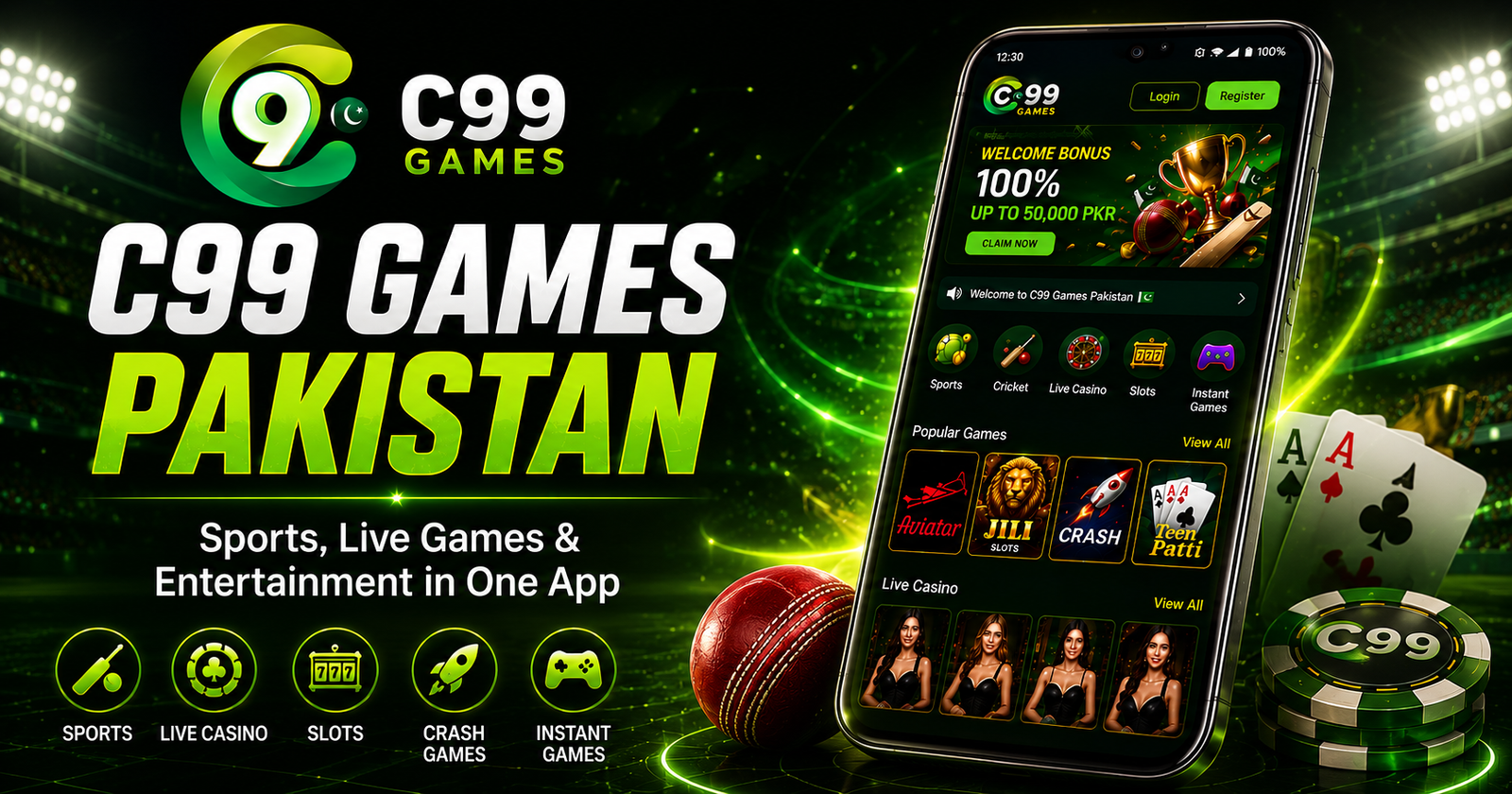 C99 Games Pakistan app preview